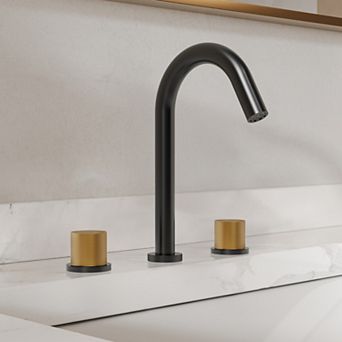 High Arc 8-Inch Widespread Double Handle Bathroom Faucet