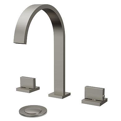 8-Inch Widespread Dual-Handle High-Spout Bathroom Faucet