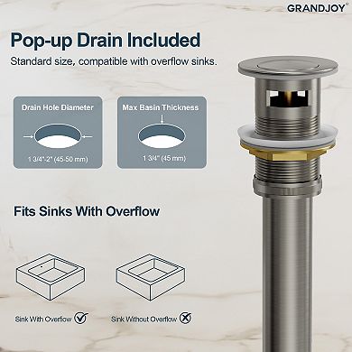 8-Inch Widespread Dual-Handle High-Spout Bathroom Faucet