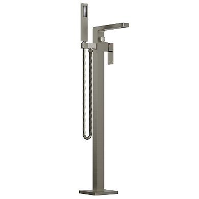 Two-Handle Freestanding Clawfoot Tub Faucet with Handheld Shower