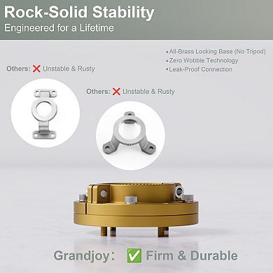 2-Handle Floor-Mount Clawfoot Tub Faucet with Hand Shower