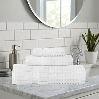 Home Weavers Willow Bath Towels Set, Cotton Zero Twist, 630 GSM Soft, Absorbent, Quick Dry
