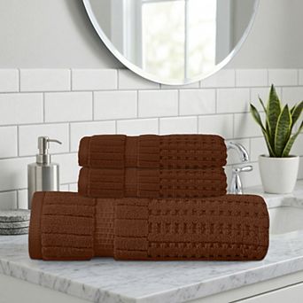 Home Weavers Willow Bath Towels Combo, Cotton Zero Twist, 630 GSM Soft, Absorbent, Quick Dry