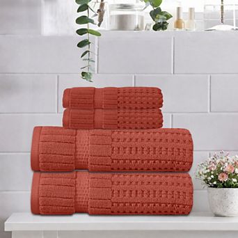 Home Weavers Willow Bath Towels Combo, Cotton Zero Twist, 630 GSM Soft, Absorbent, Quick Dry