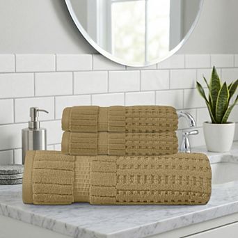 Home Weavers Willow Bath Towels Combo, Cotton Zero Twist, 630 GSM Soft, Absorbent, Quick Dry
