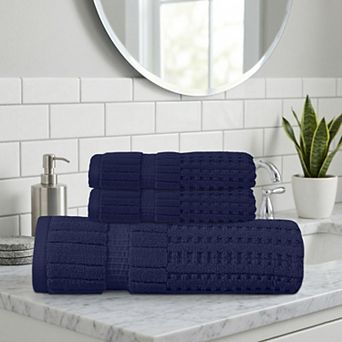 Home Weavers Willow Bath Towels Combo, Cotton Zero Twist, 630 GSM Soft, Absorbent, Quick Dry