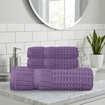 Home Weavers Willow Bath Towels Combo, Cotton Zero Twist, 630 GSM Soft, Absorbent, Quick Dry