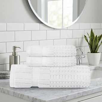 Home Weavers Willow Bath Towels Combo, Cotton Zero Twist, 630 GSM Soft, Absorbent, Quick Dry
