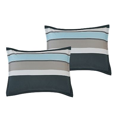 Coastal Navy Comforter Set 7-Pieces Nautica Bedding