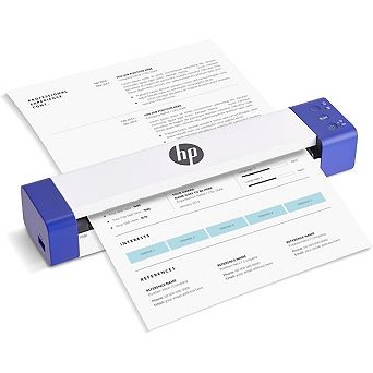 HP PS150 Portable Wireless Document Scanner, Duplex USB & Wi-Fi Rechargeable Scanner