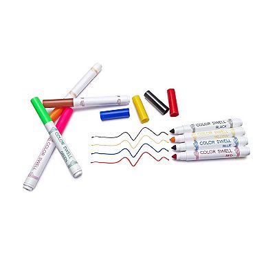 Color Swell Broad Line Marker Classroom Pack with Skin Tone Markers