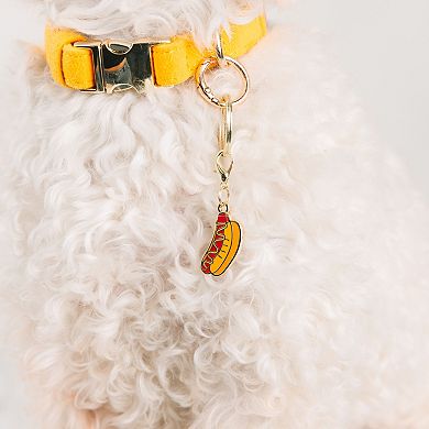 Hotdog Pet Collar Charm