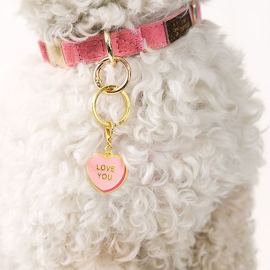 Love You Sweetheart Pet Collar Charm