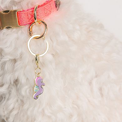 Seahorse Pet Collar Charm