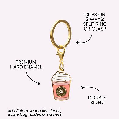 Puppucino Pet Collar Charm