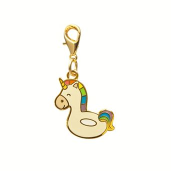 Unicorn Floatie Pet Collar Charm