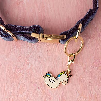 Unicorn Floatie Pet Collar Charm