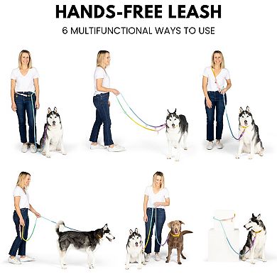 Nola Hands-Free Rope Dog Leash 7ft
