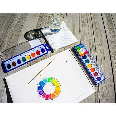 Color Swell 8 Color Watercolors 6 Pack