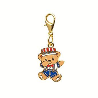 American Bear Pet Collar Charm