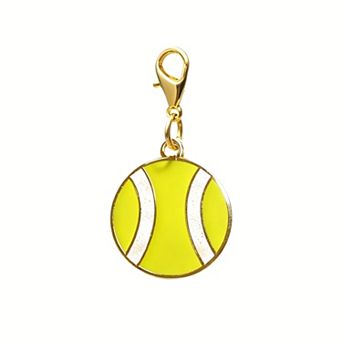 Tennis Ball Pet Collar Charm