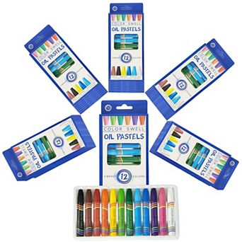 Color Swell Bulk Oil Pastels Pointed Tips 36 Pack