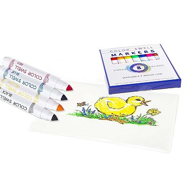 Color Swell Broad Line Marker 4 Packs (32 Total)