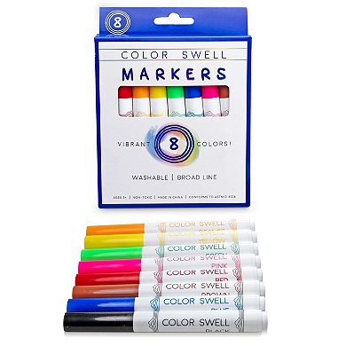 Color Swell Broad Line Marker 4 Packs (32 Total)