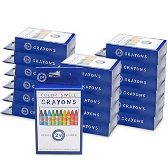 Color Swell Regular Crayons 18 Pack