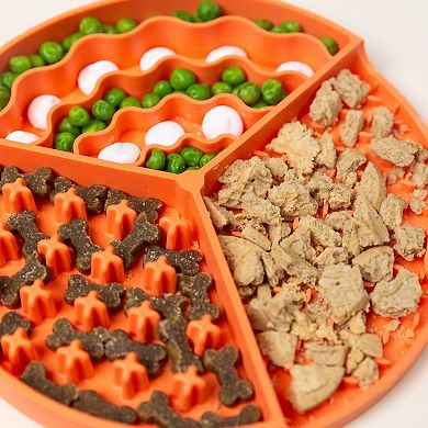 Orange Pet Lick Mat