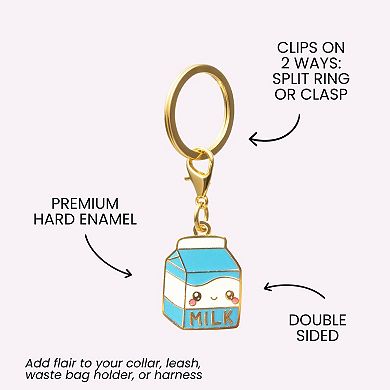 Milk Pet Collar Charm