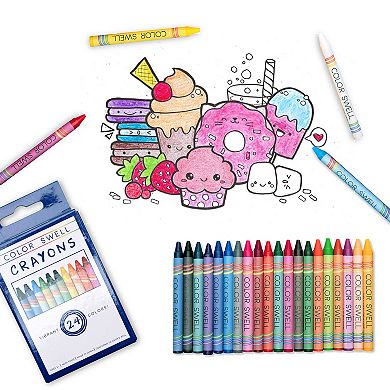 Color Swell Regular Crayons 6 Pack