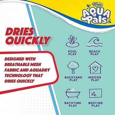 WAHU Aqua Pals Transformers Optimus Prime Plush Water Toy