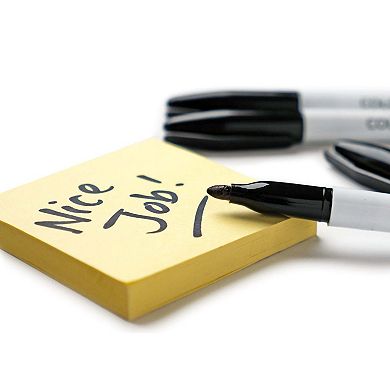Color Swell Black Permanent Bulk Markers, 60 Pack