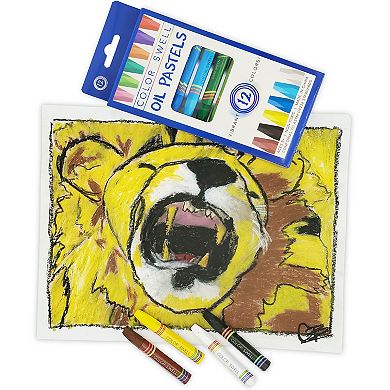 Color Swell Oil Pastel 18 Packs, 216 Total (Pointed Tips)