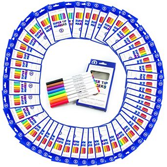 Color Swell Super Tip Markers 50 Packs