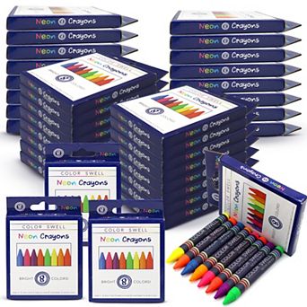 Color Swell Neon Crayons 36 Pack