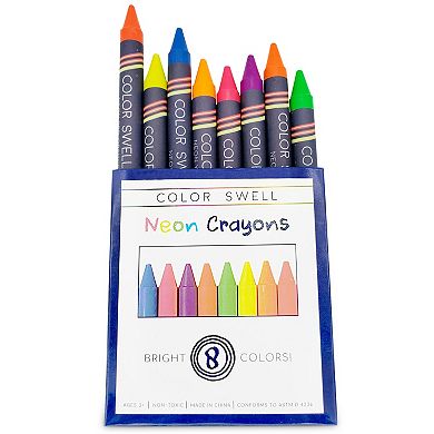 Color Swell Neon Crayons 36 Pack