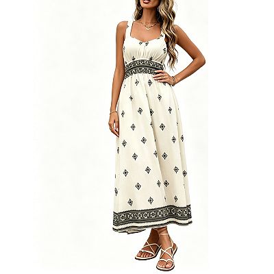 embroidered summer maxi dress Beach Floral Embroidered Sheer Summer Maxi Dress
