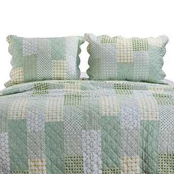 Juniper Geometric Patterns in Natural Colors and Classic Motifs Pillow Sham