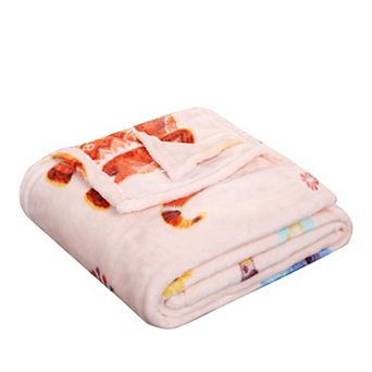 Holiday Boho Elephant Design Micro Plush Throw Blanket