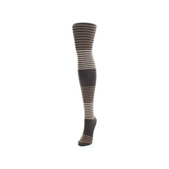Gradient Stripes Sweater Tights