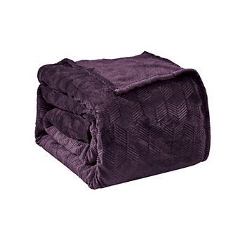 Amrani Bedcover Embossed Blanket Soft Premium Microplush