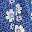 Blue Leopard Floral