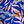 Blue Colorful Leaves