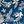 Navy White Floral