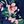 Navy Blue Floral