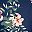Navy Floral