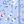 Blue Grid Floral