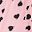 Pink Black Heart
